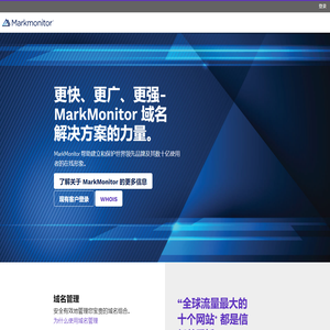 MarkMonitor - Domain management solutions